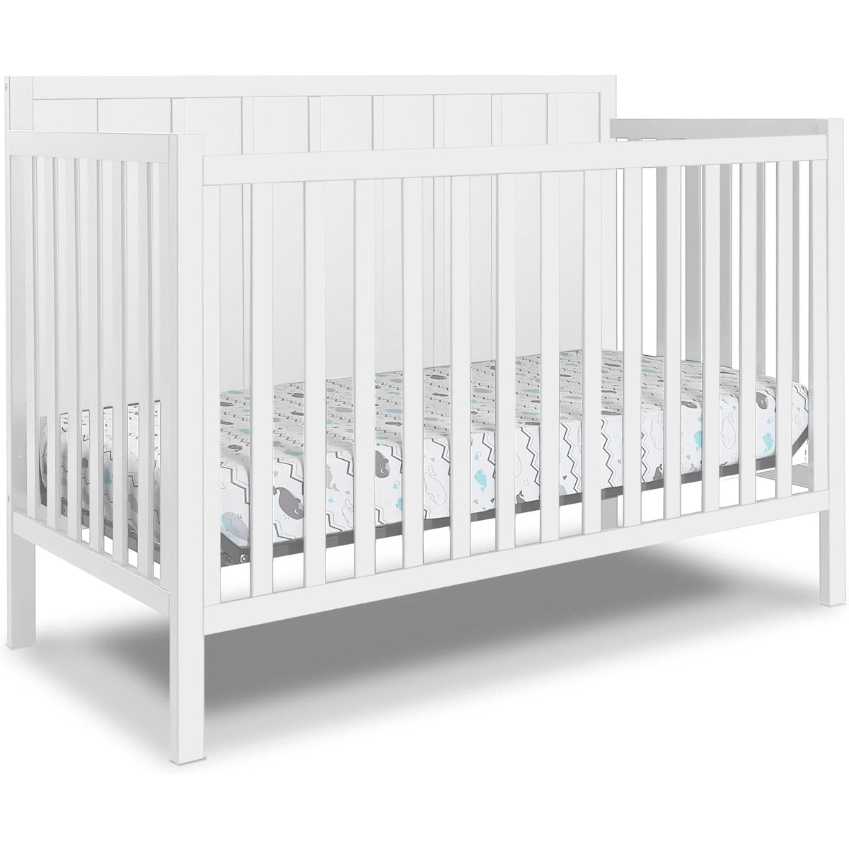 Sorelle Cribs White Sorelle Essex 4-in-1 Convertible Crib