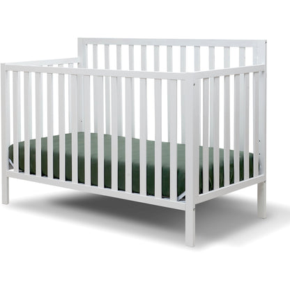 Sorelle Cribs White Sorelle Essex Euro 4-in-1 Convertible Crib