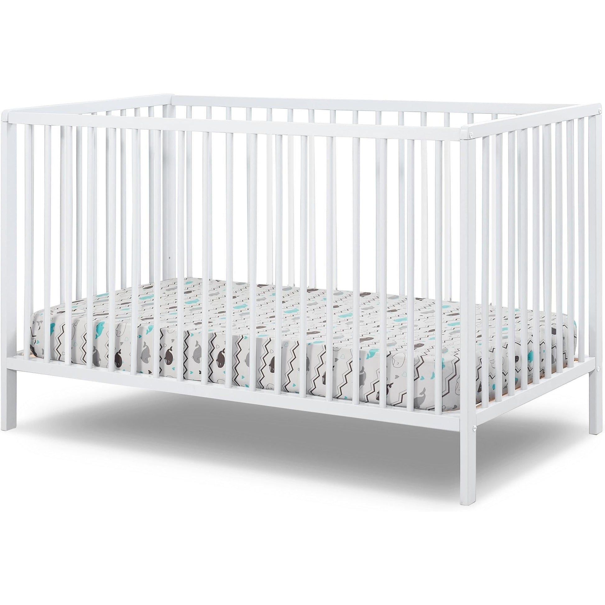 Sorelle Cribs White Sorelle Happy Crib