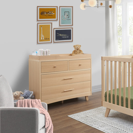 Sorelle Dressers Natural Sorelle Luce Double Dresser