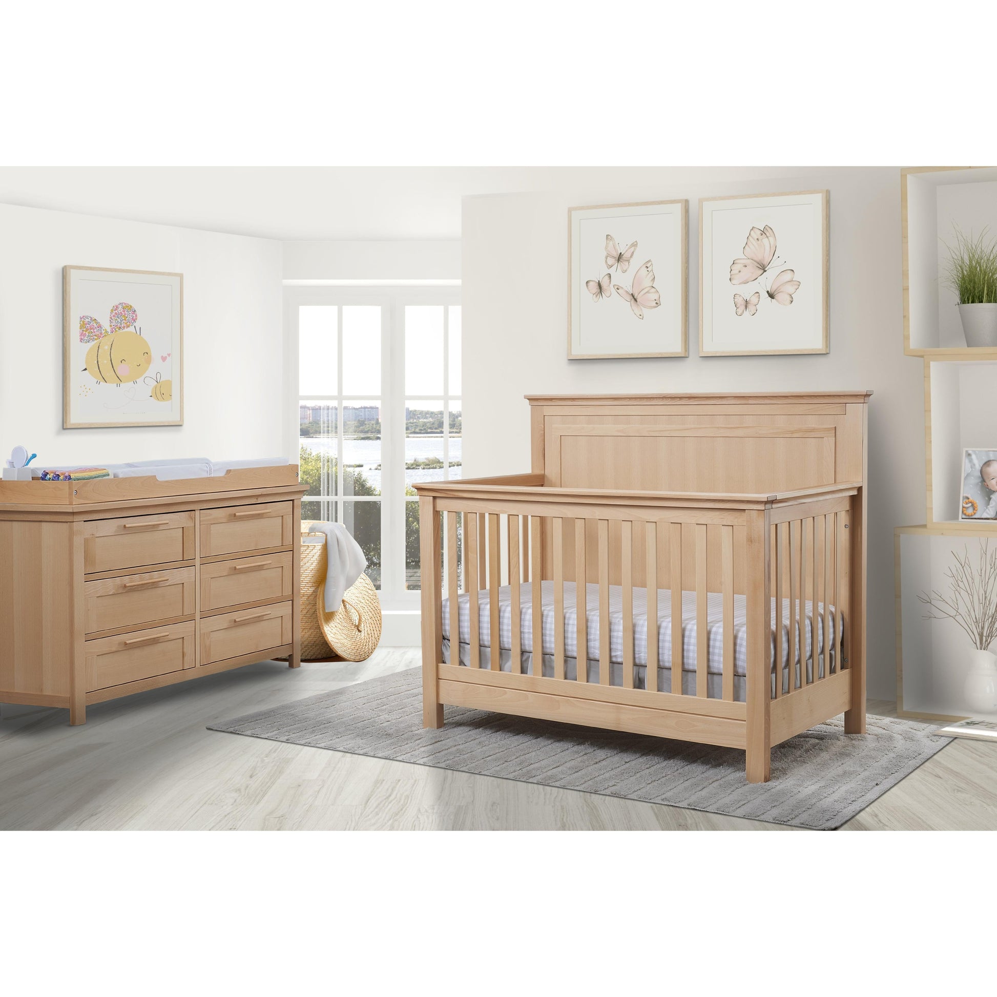 Sorelle Cribs Natural Sorelle Luna Groupage Set