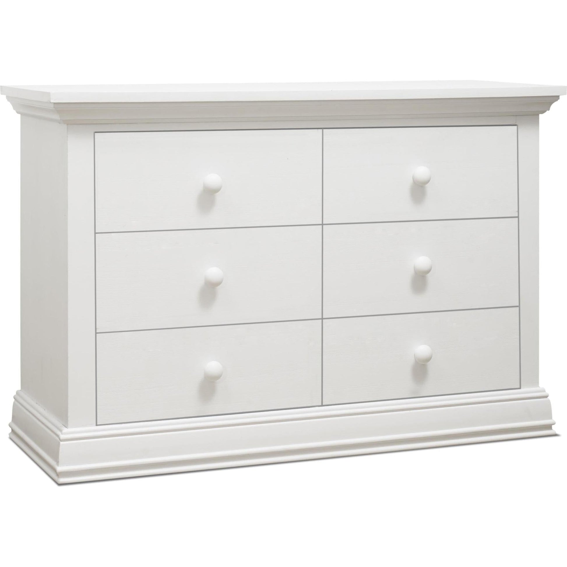 Sorelle Dressers White Sorelle Modesto Double Dresser