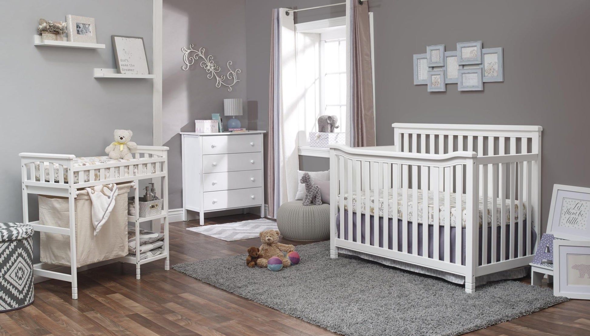 Sorelle Cribs White Sorelle Palisades Room in a Box
