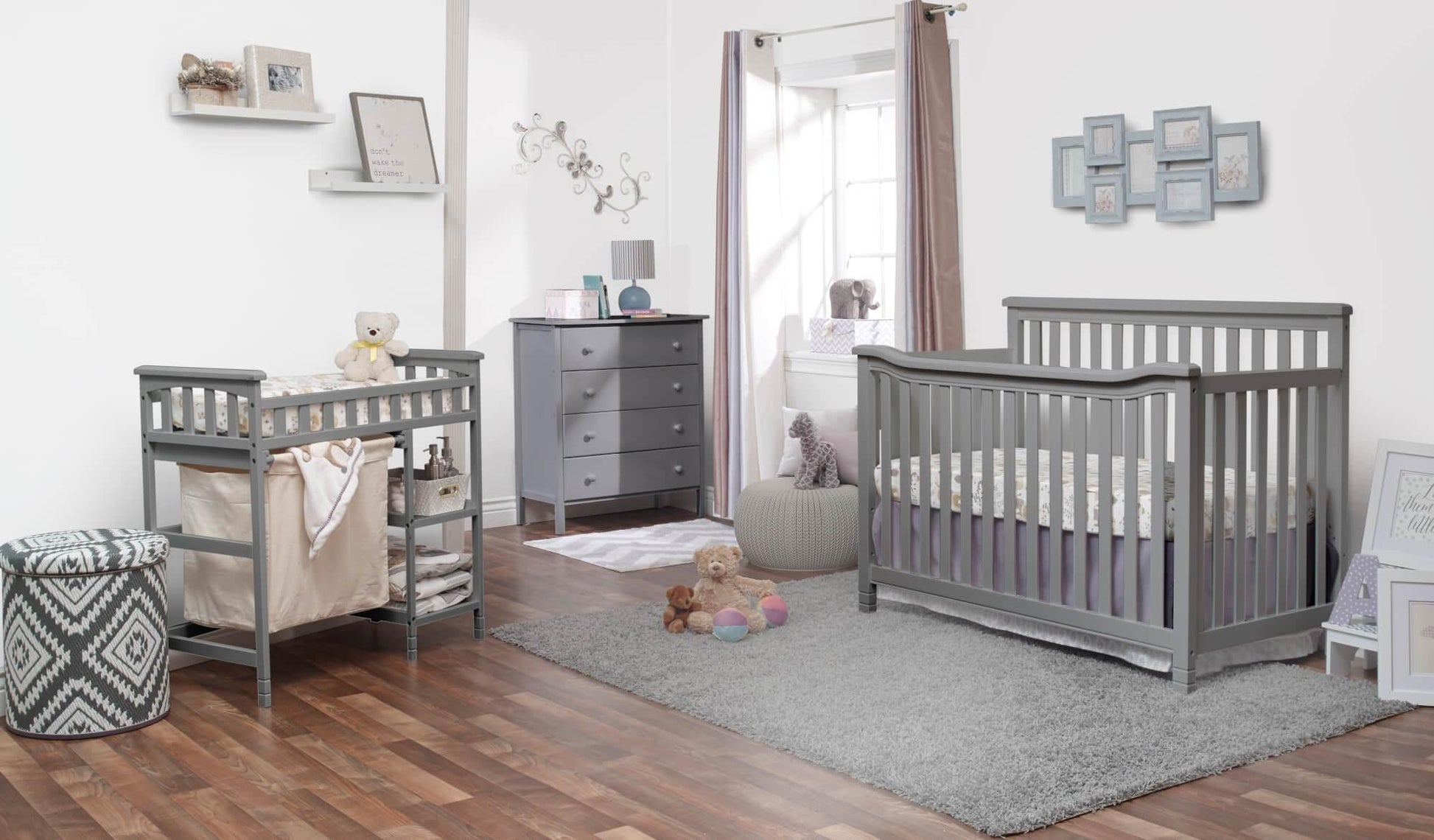 Sorelle Cribs Gray Sorelle Palisades Room in a Box