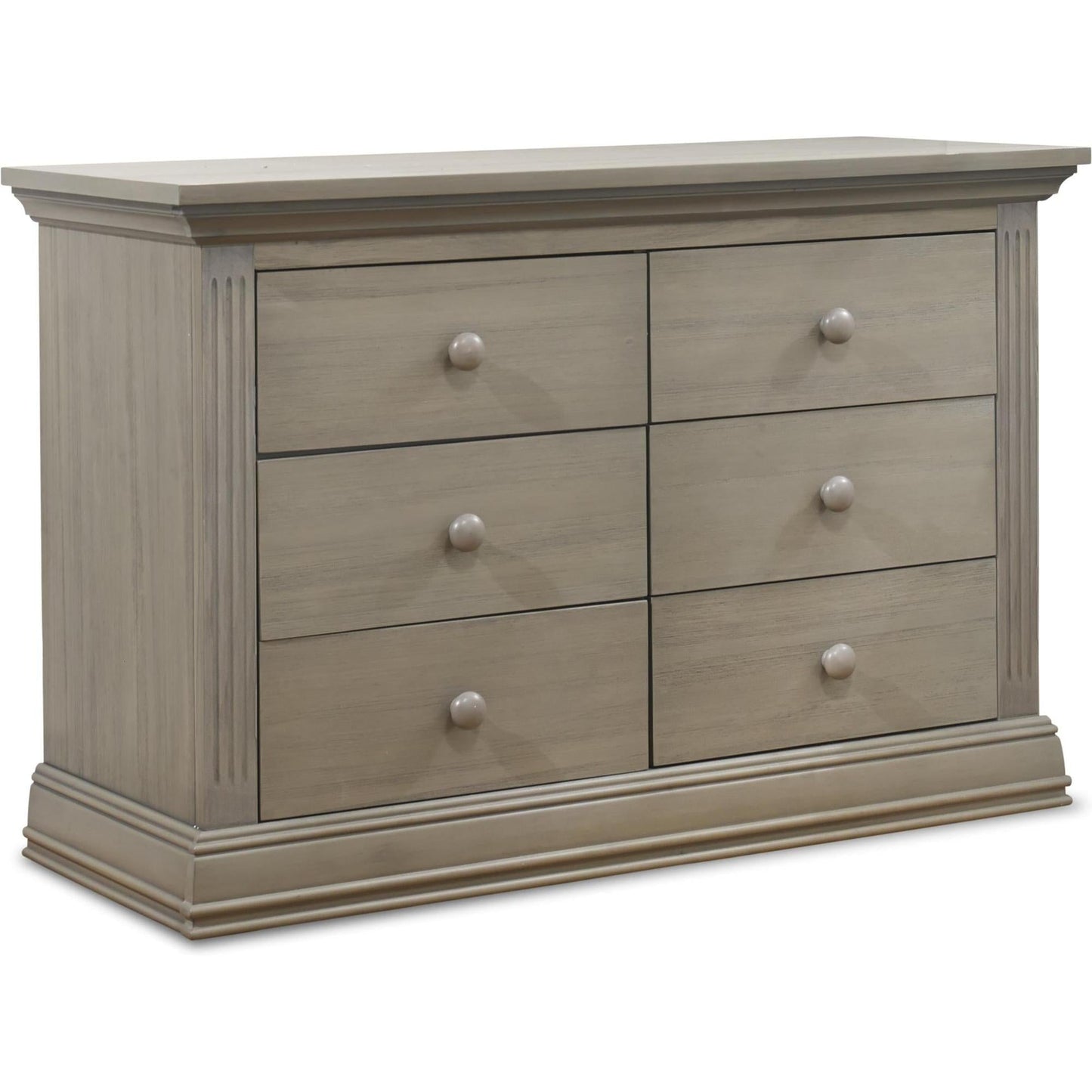 Sorelle Dressers Heritage Gray Sorelle Paxton Double Dresser