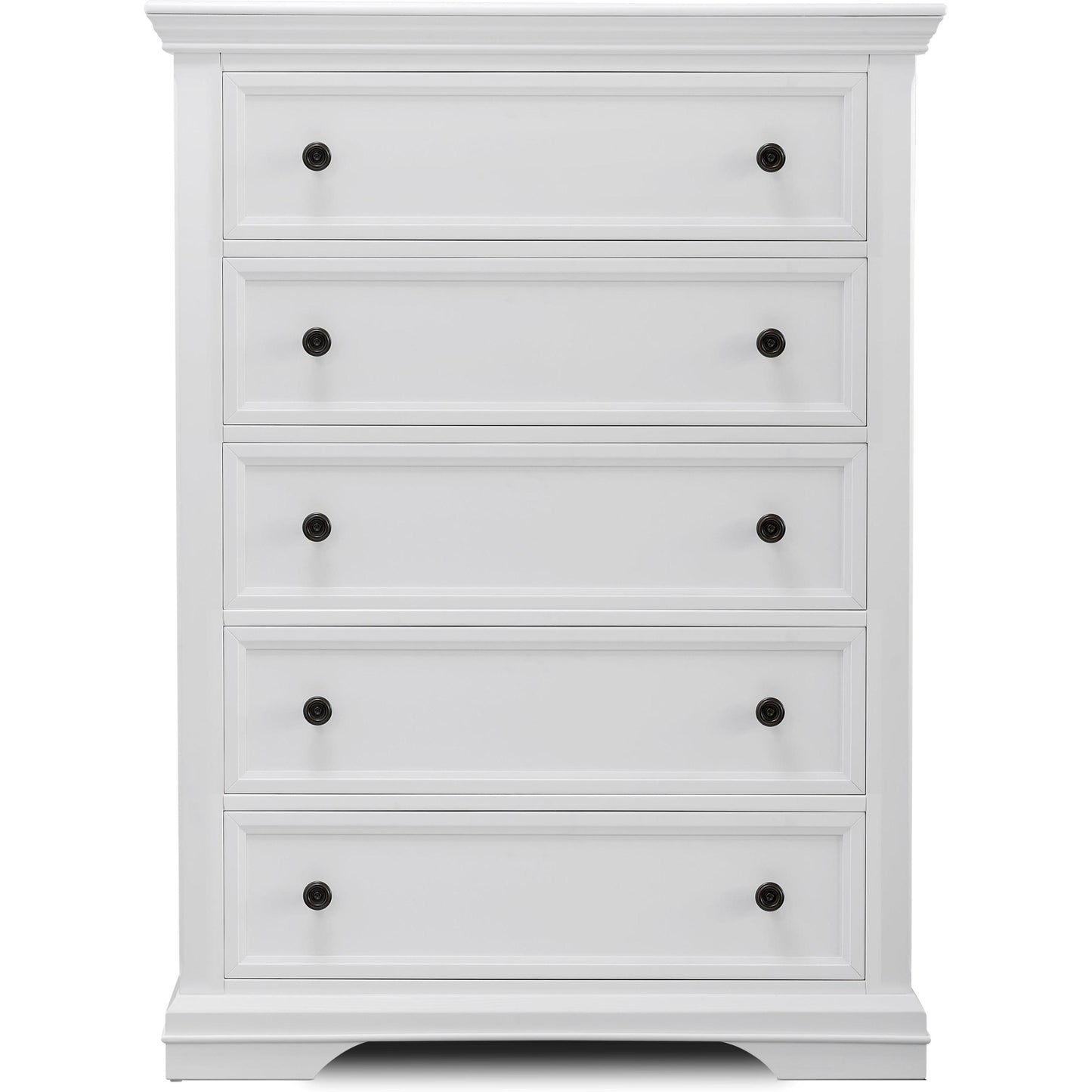 Sorelle Dressers White Sorelle Portico 5-Drawer Dresser