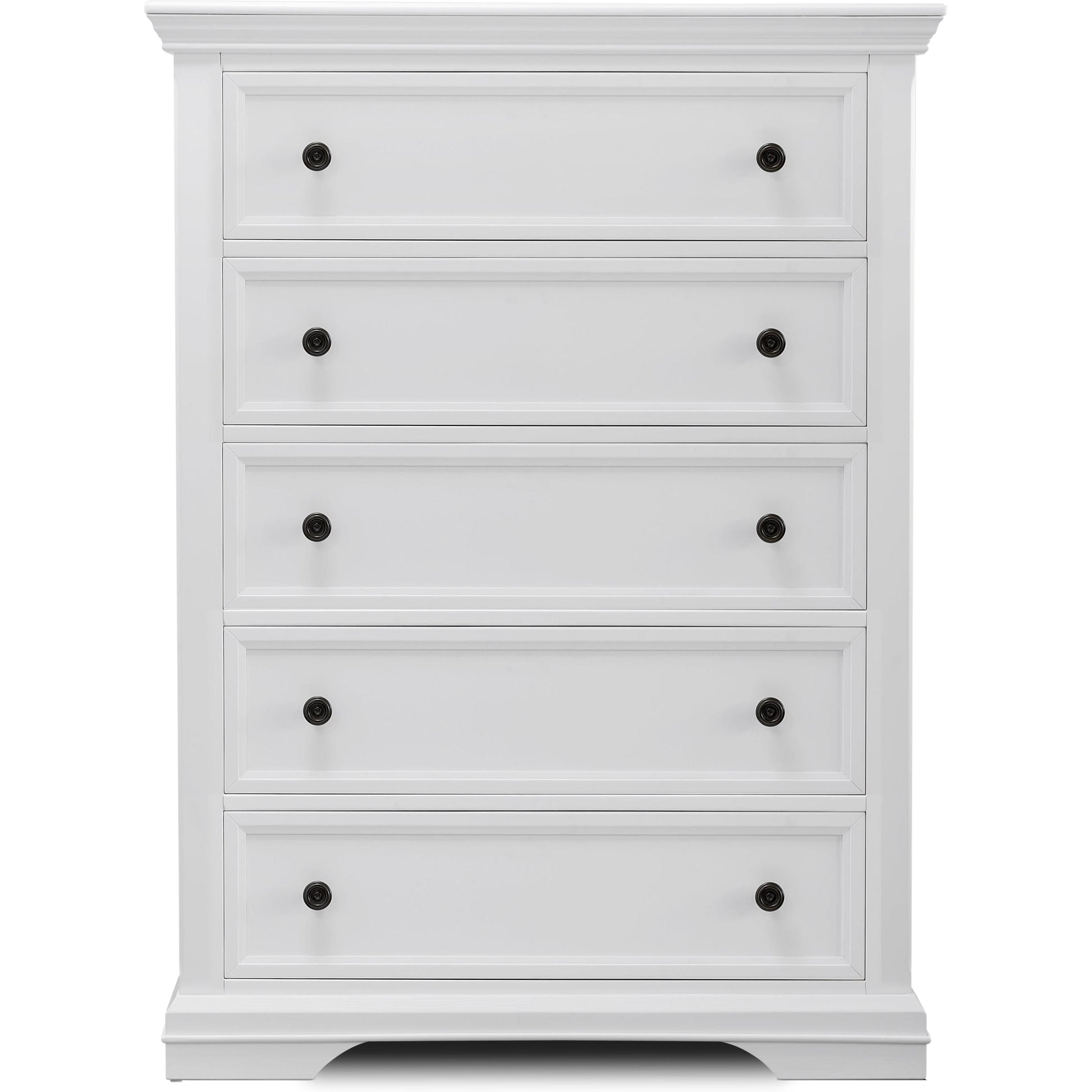 Sorelle Dressers White Sorelle Portico 5-Drawer Dresser