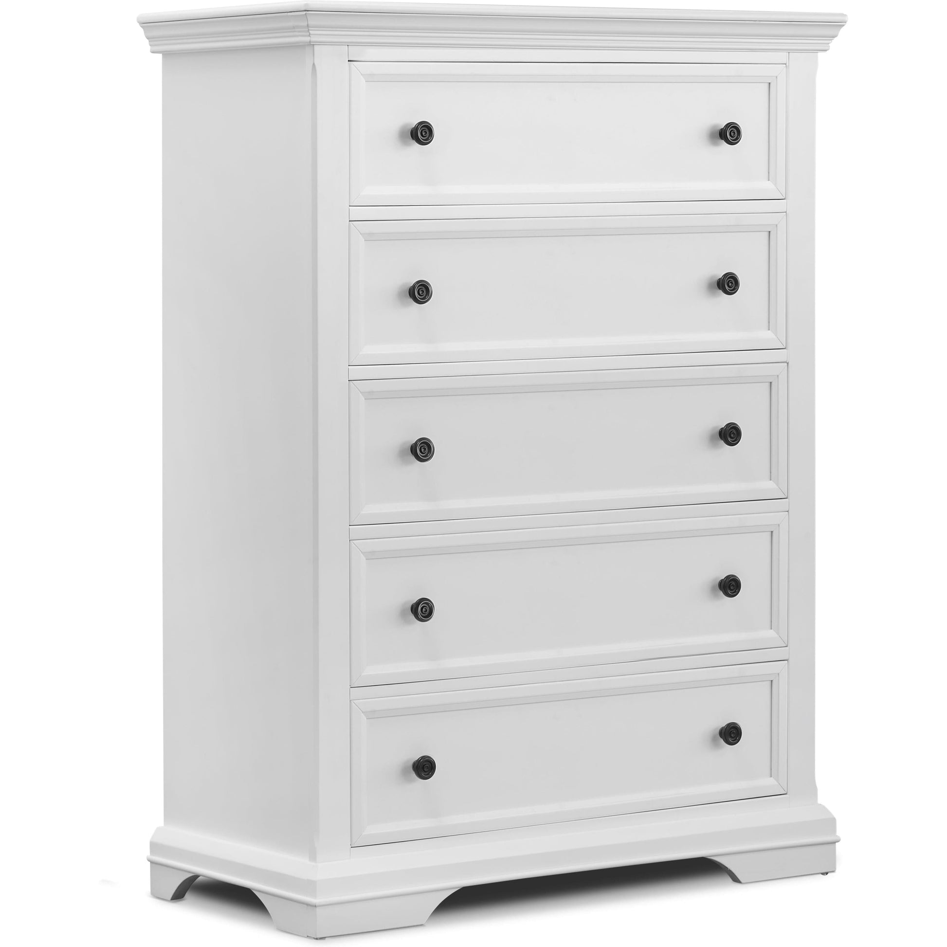 Sorelle Dressers White Sorelle Portico 5-Drawer Dresser