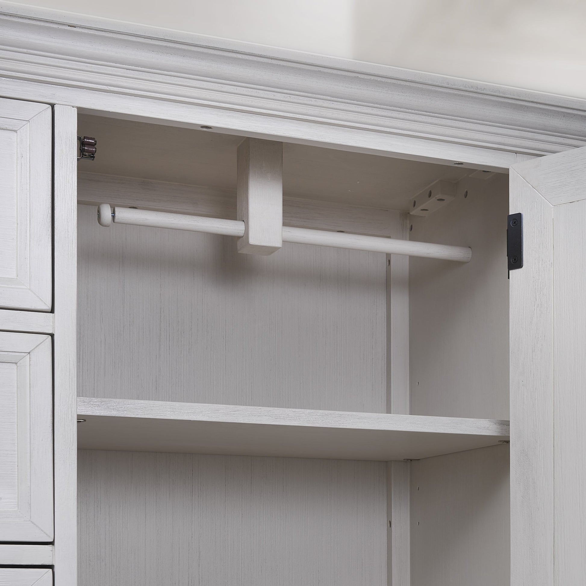 Sorelle Dressers Brushed Ivory Sorelle Portico Chifferobe