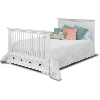 Sorelle Cribs White Sorelle Portico Storage Crib