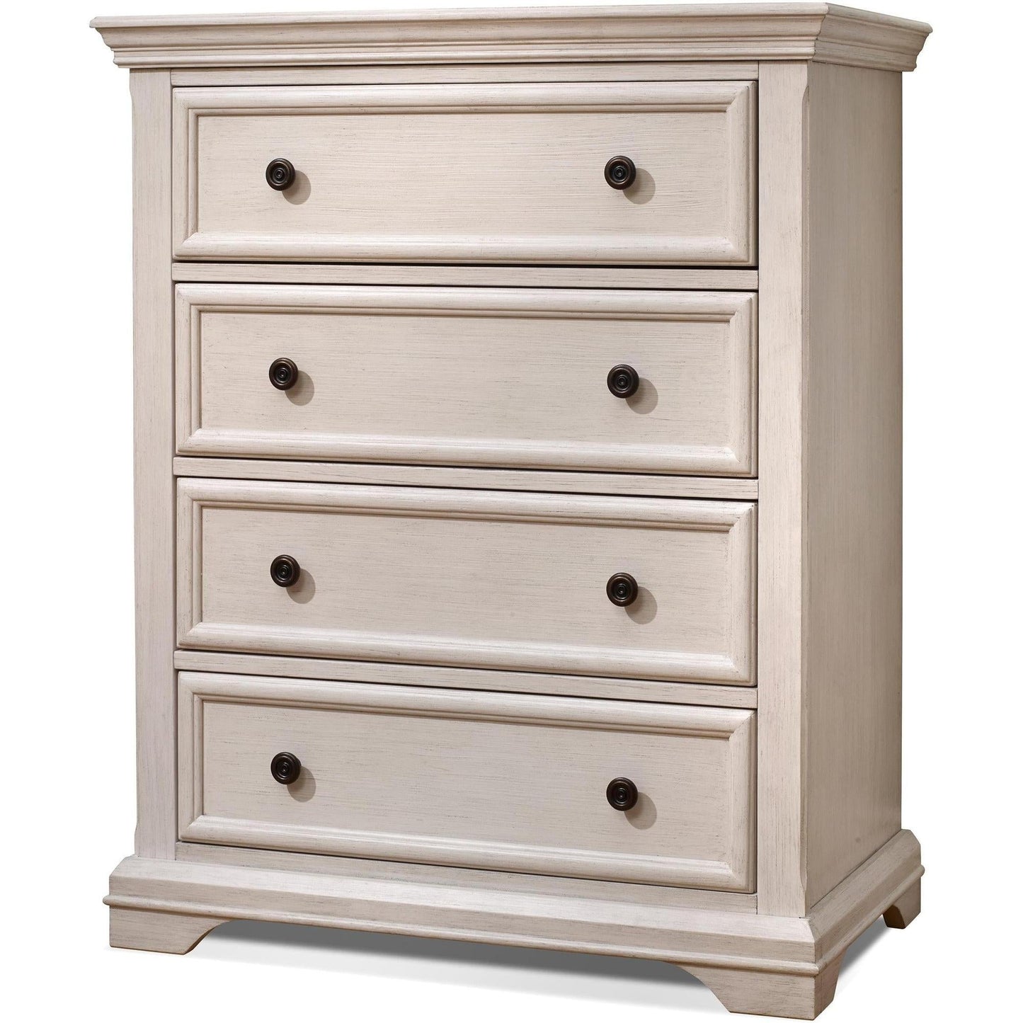 Sorelle Dressers Brushed Ivory Sorelle Portofino 4-Drawer Dresser