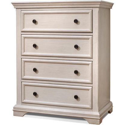 Sorelle Dressers Brushed Ivory Sorelle Portofino 4-Drawer Dresser
