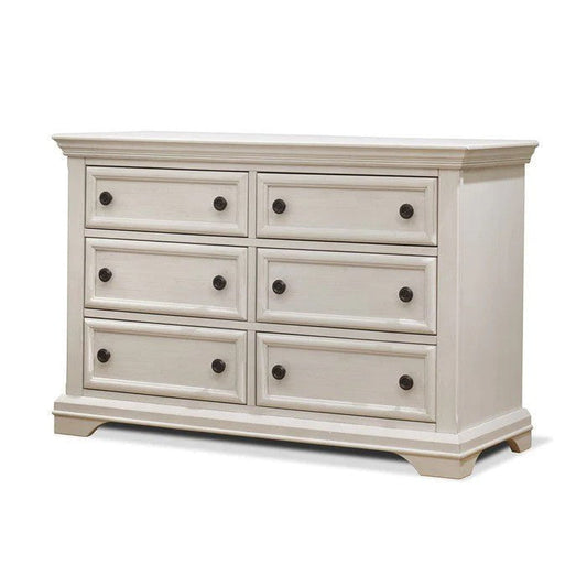 Sorelle Portofino Double Dresser Brushed Ivory