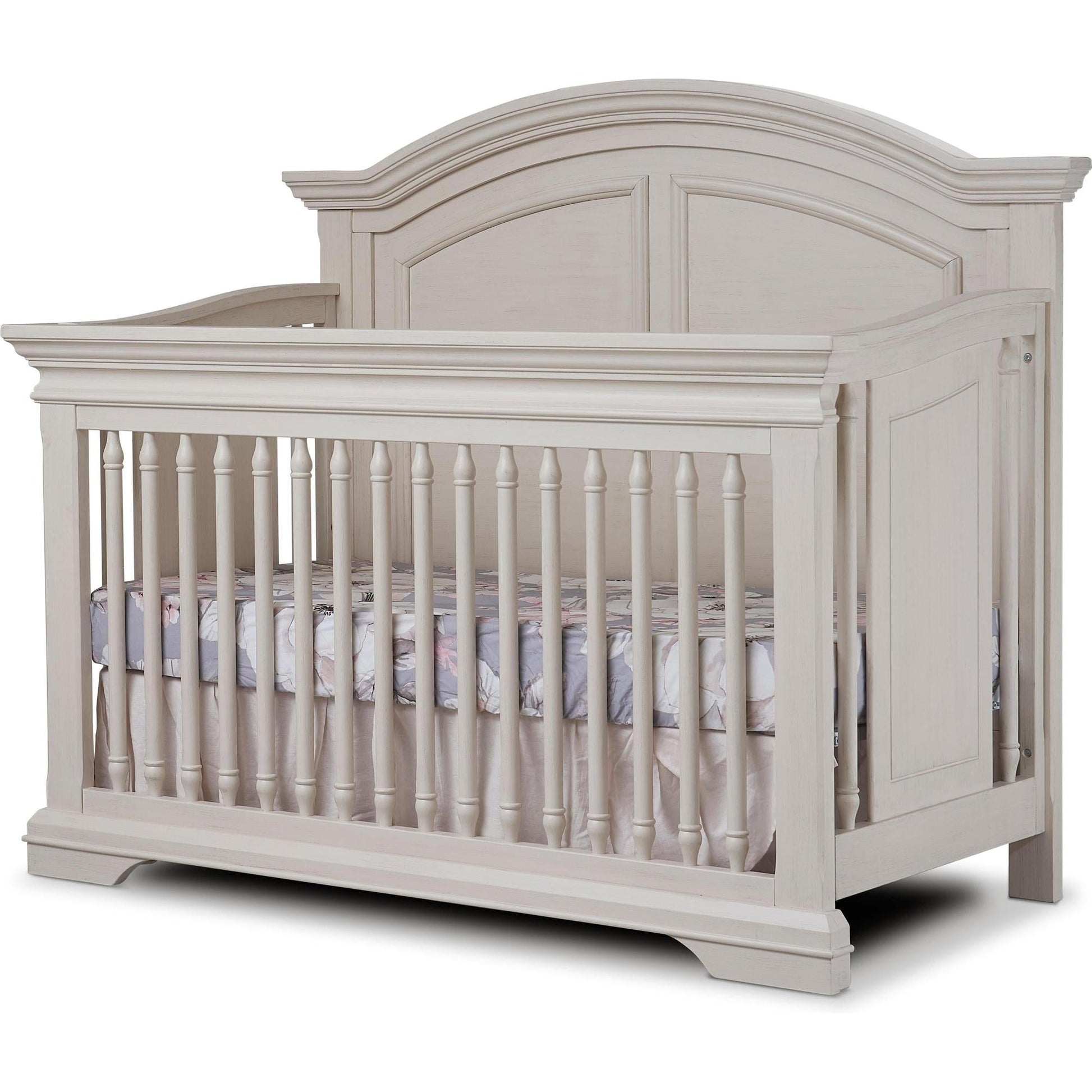 Sorelle Cribs Brushed Ivory Sorelle Portofino High Arch Crib