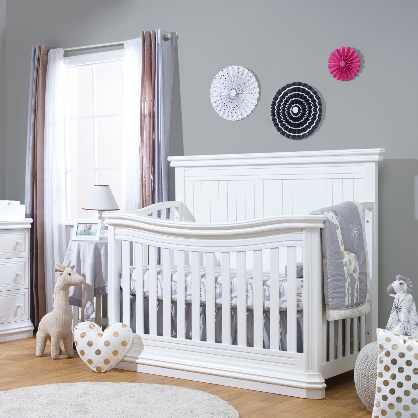 Sorelle Cribs White Sorelle Primo 4-in-1 Crib
