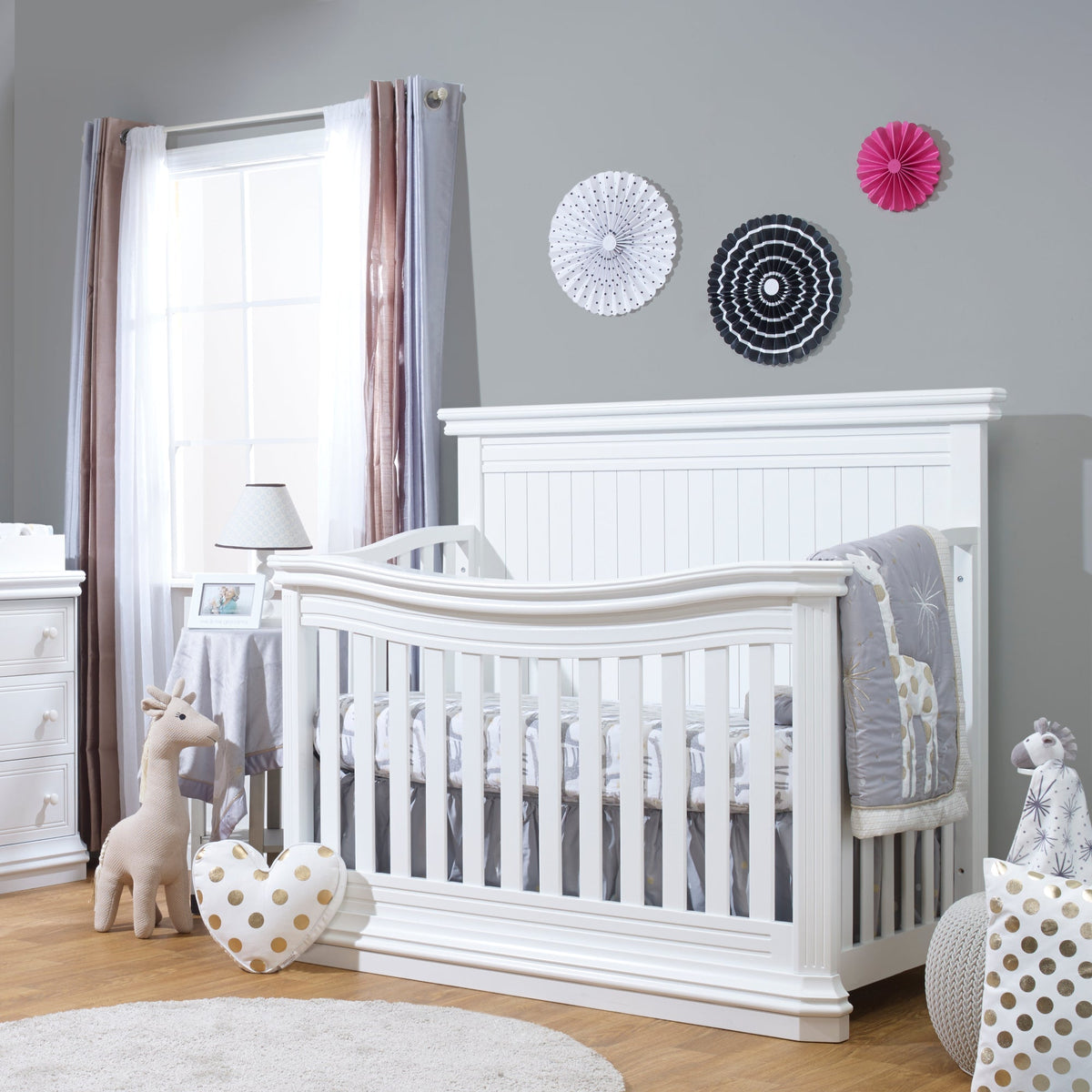 Sorelle Cribs White Sorelle Primo 4-in-1 Crib