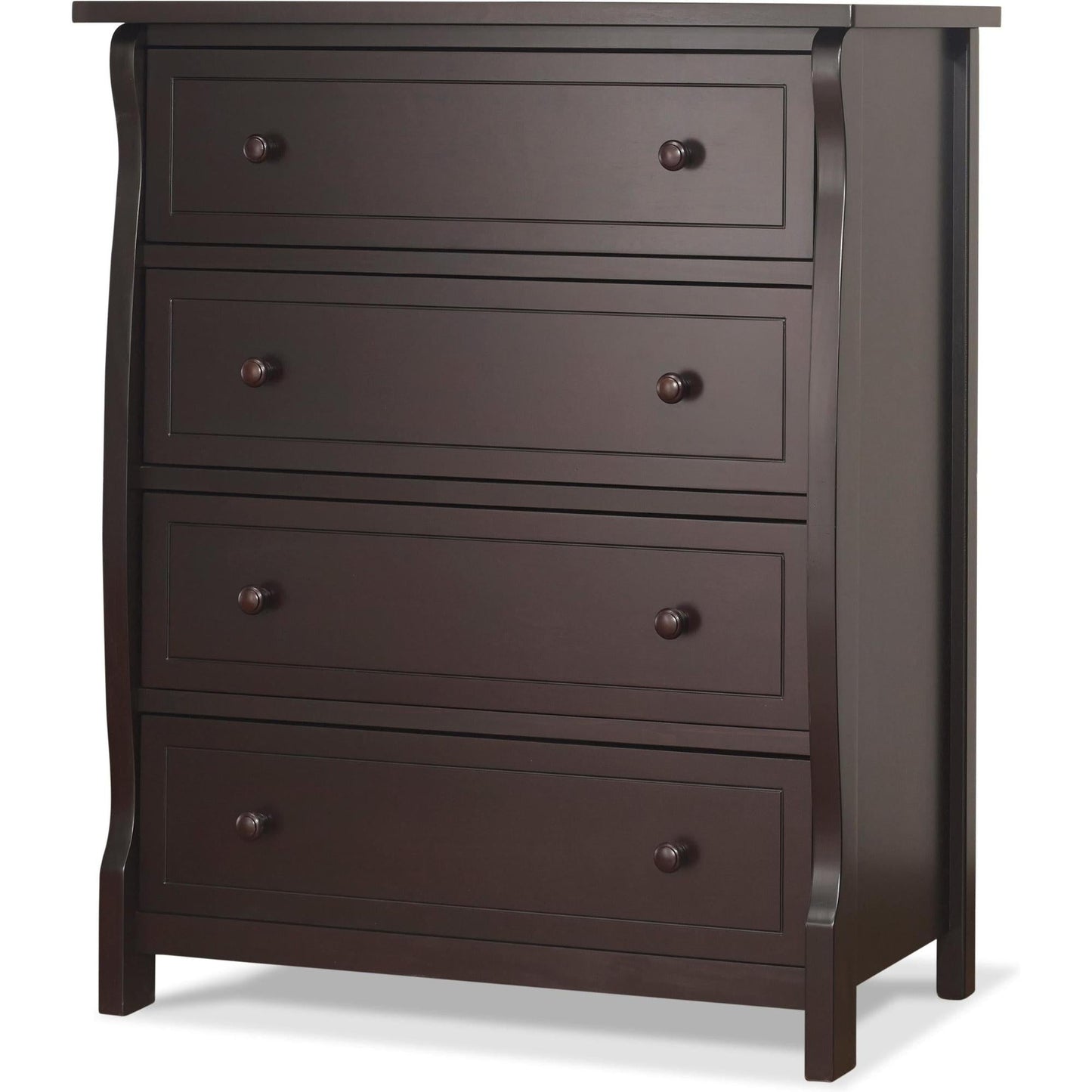 Sorelle Dressers Espresso Sorelle Princeton Elite 4 Drawer Dresser
