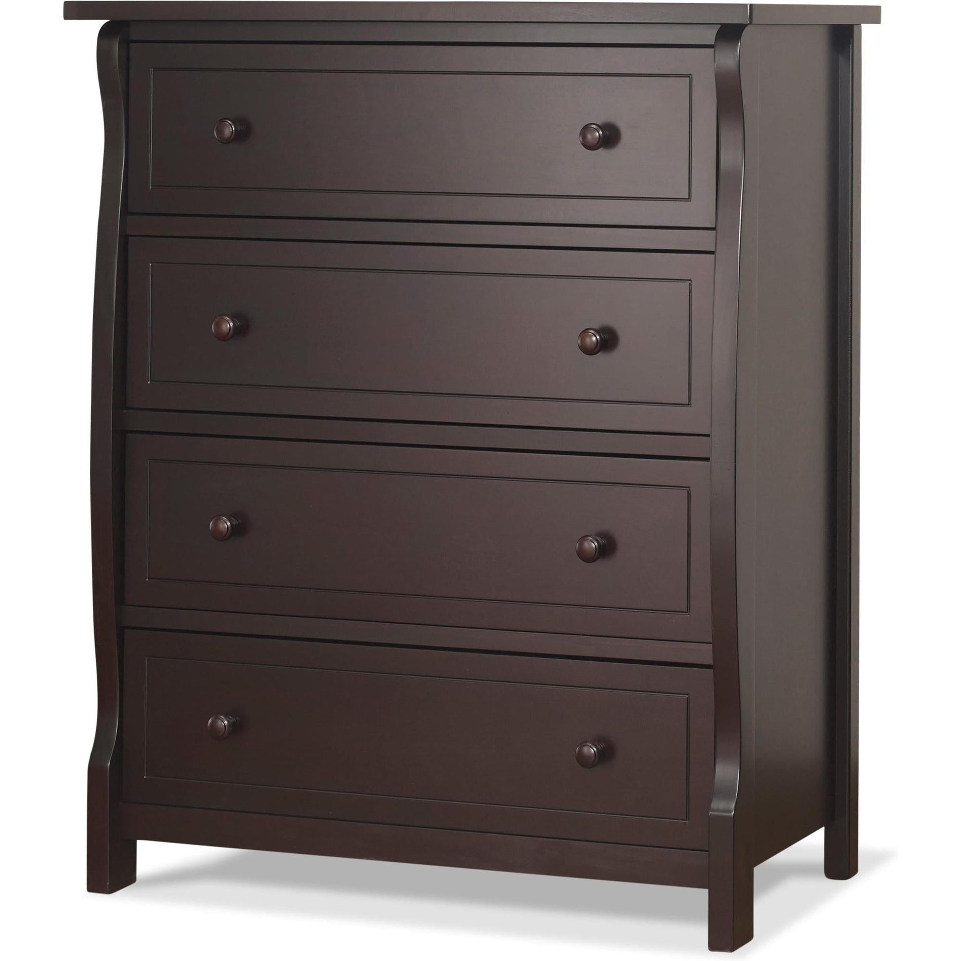Sorelle Dressers Espresso Sorelle Princeton Elite 4 Drawer Dresser