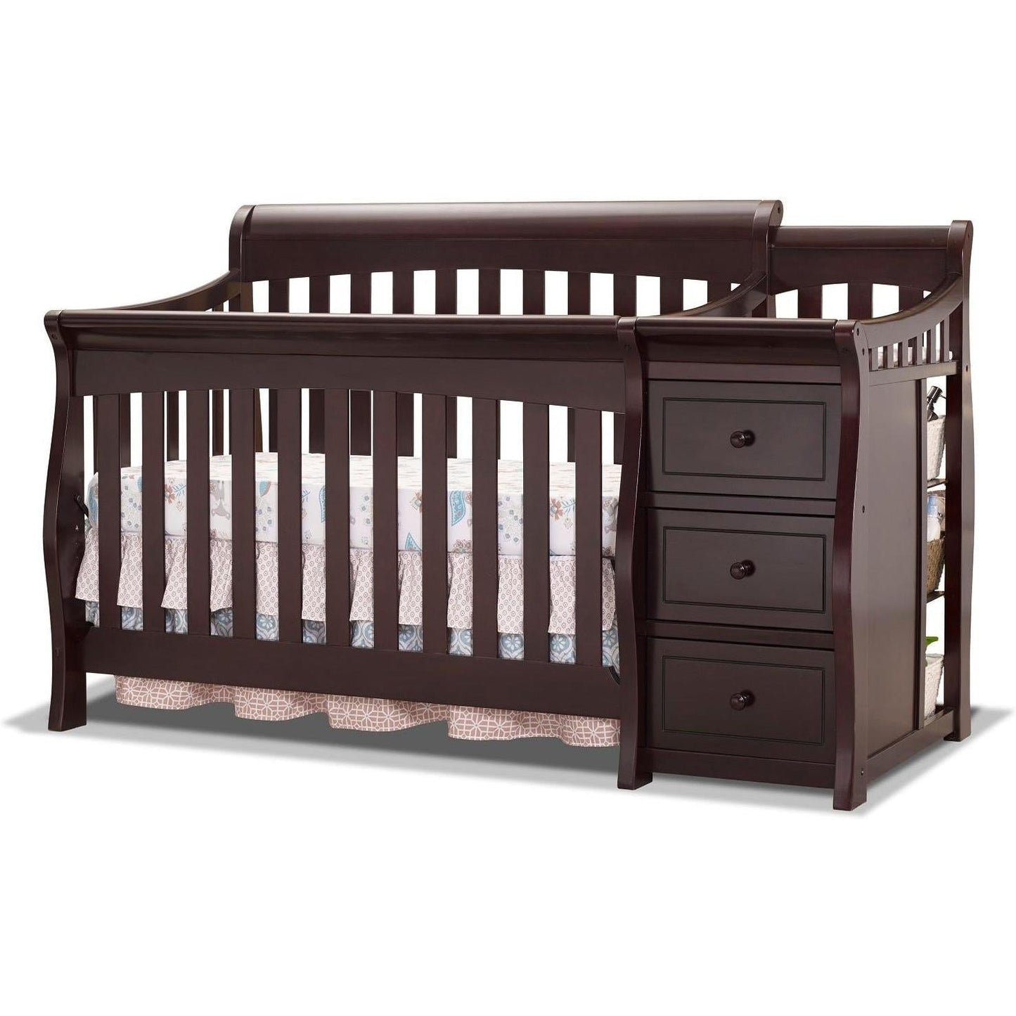 Sorelle Cribs Espresso Sorelle Princeton Elite Crib & Changer