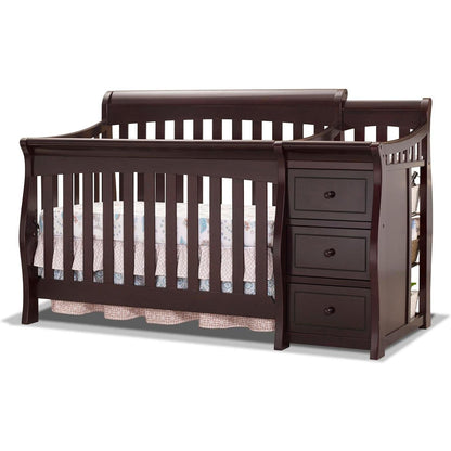 Sorelle Cribs Espresso Sorelle Princeton Elite Crib & Changer