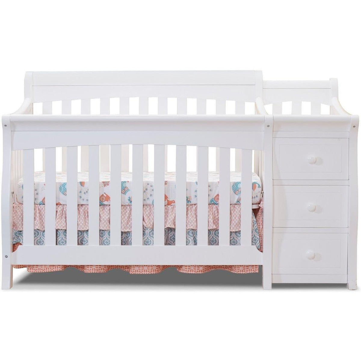 Sorelle Cribs White Sorelle Princeton Elite Crib & Changer