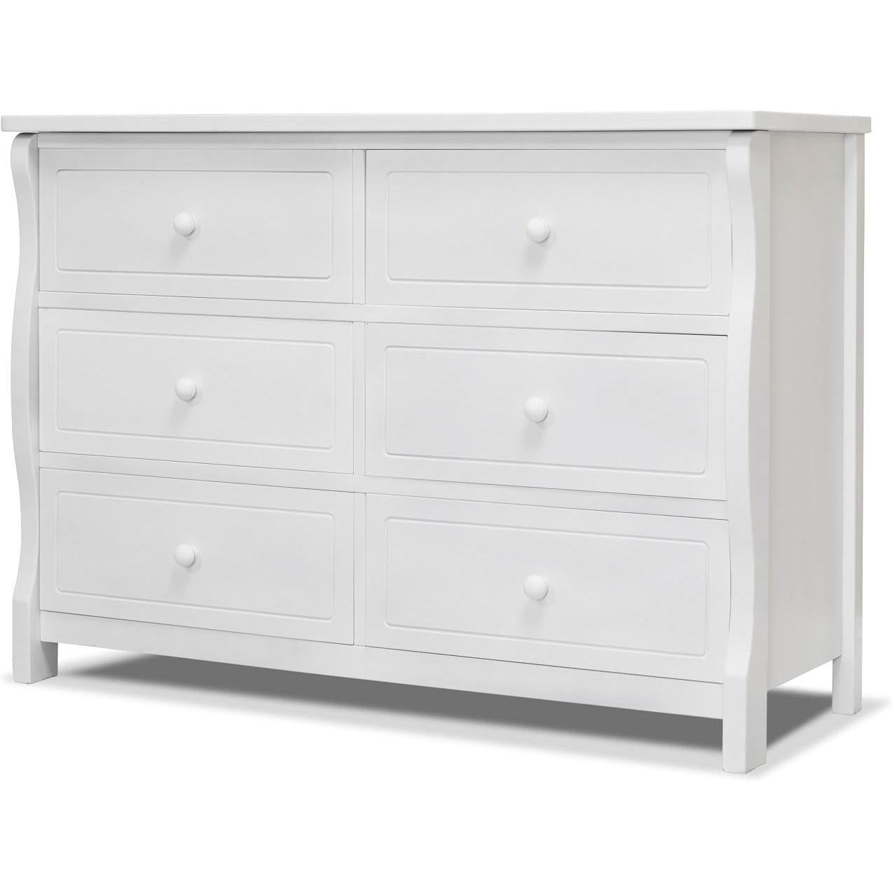 Sorelle Dressers White Sorelle Princeton Elite Double Dresser