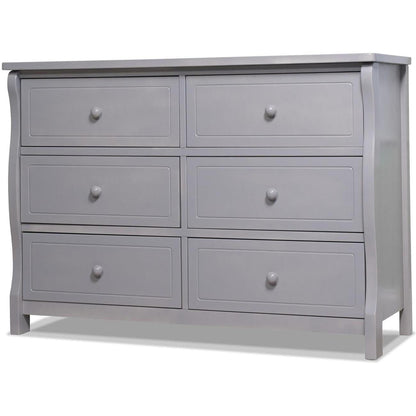 Sorelle Dressers Weathered Gray Sorelle Princeton Elite Double Dresser