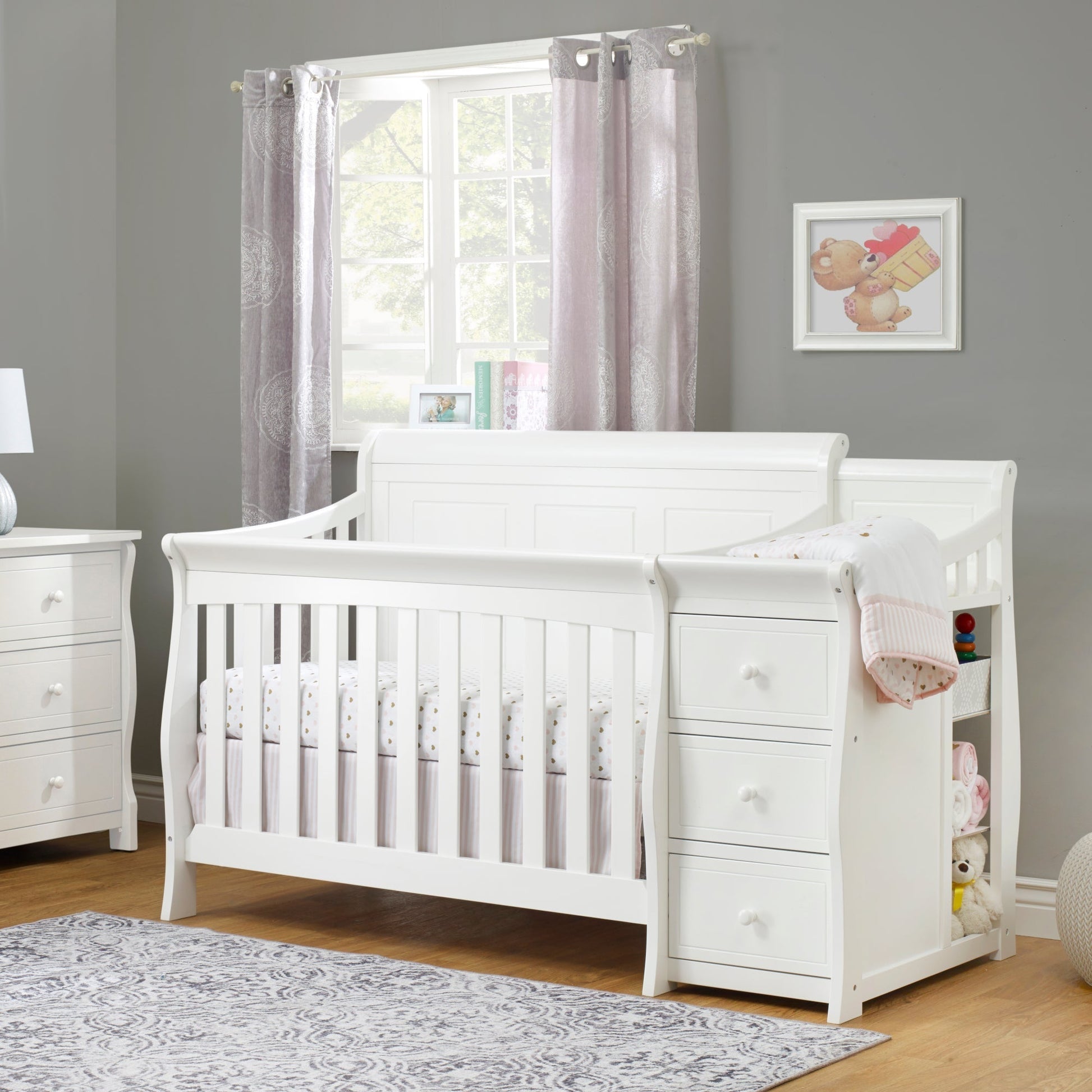 Sorelle Changing Stations Sorelle Princeton Elite Panel Crib & Changer