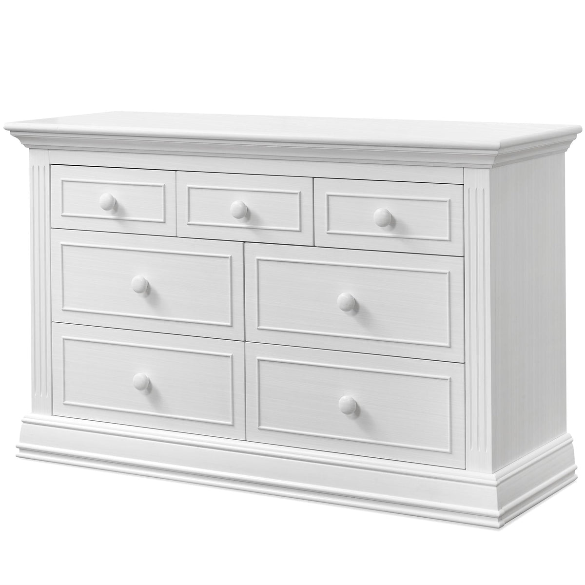 Sorelle Dressers Vintage White Sorelle Providence Double Dresser