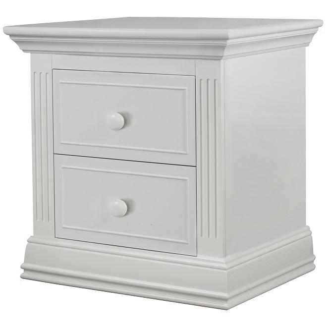Sorelle Nightstands Vintage White Sorelle Providence Nightstand