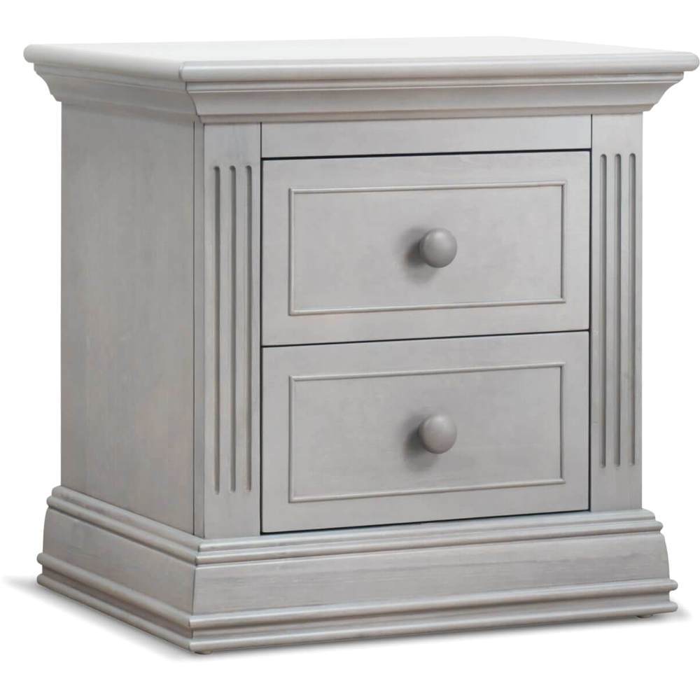 Sorelle Nightstands Stone Gray Sorelle Providence Nightstand