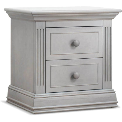 Sorelle Nightstands Stone Gray Sorelle Providence Nightstand