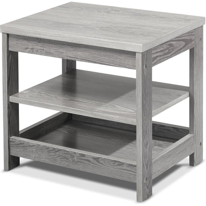 Sorelle Nightstands Panel Gray Sorelle Sierra Nightstand
