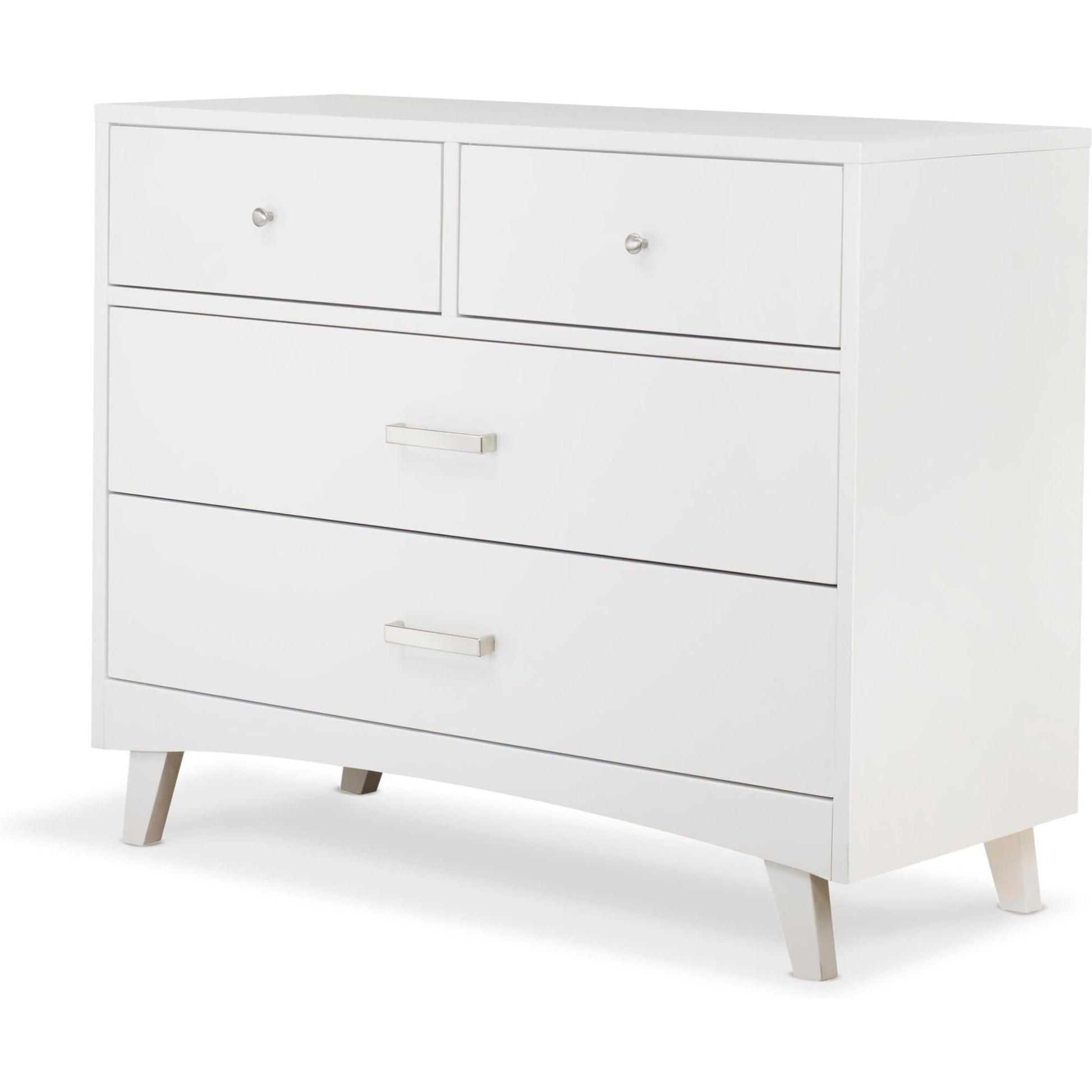 Sorelle Dressers White Sorelle Soho 4 Drawer Dresser