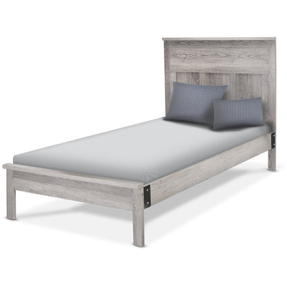 Sorelle Beds - Twin Panel Gray Sorelle Twin Bed