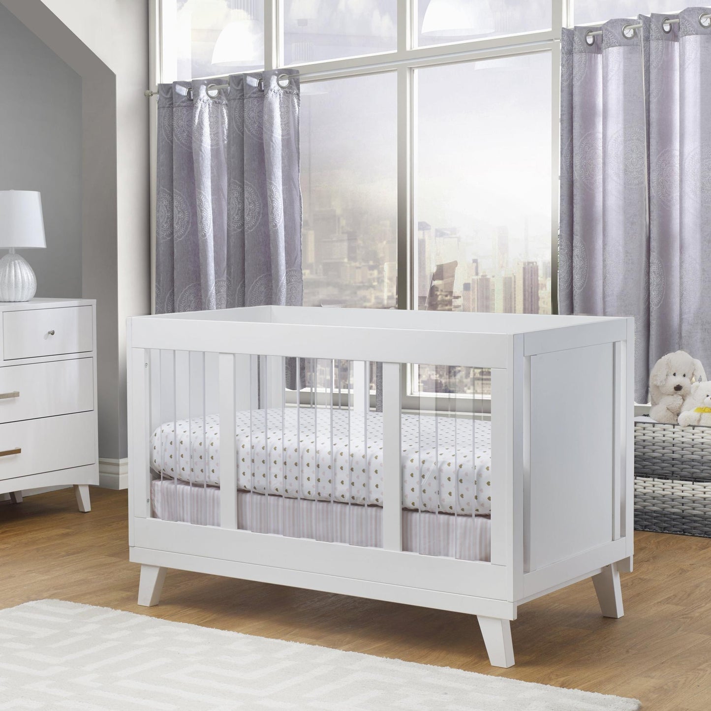 Sorelle Cribs Sorelle Uptown Acrylic Crib