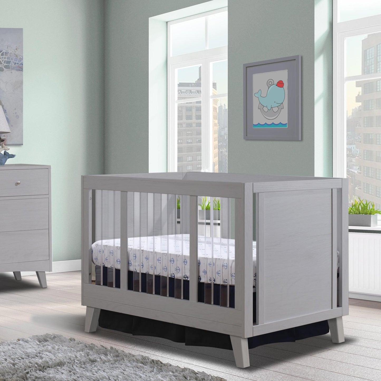 Sorelle Cribs Sorelle Uptown Acrylic Crib