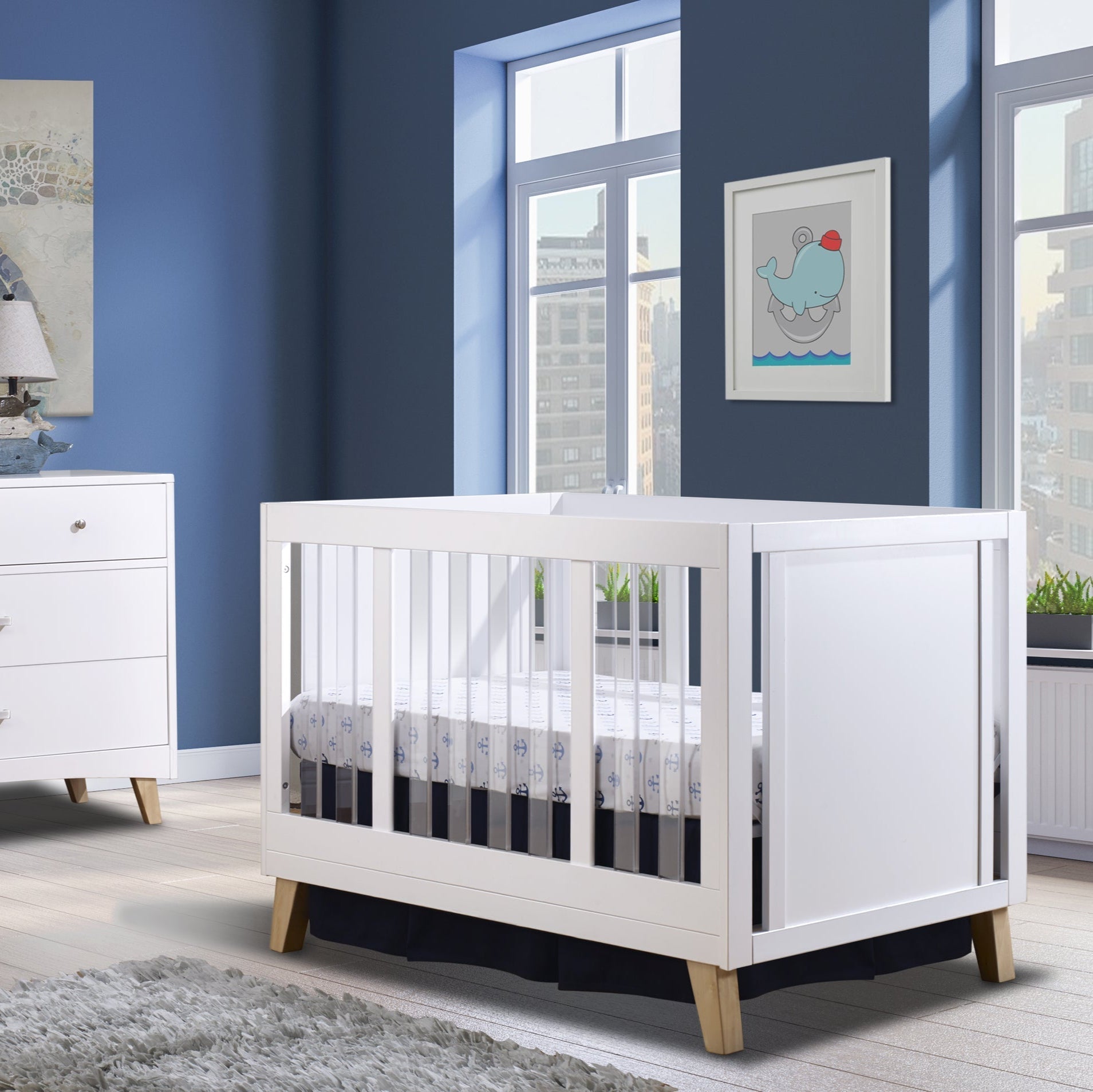 Sorelle Cribs Sorelle Uptown Acrylic Crib