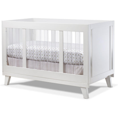 Sorelle Cribs White Sorelle Uptown Acrylic Crib