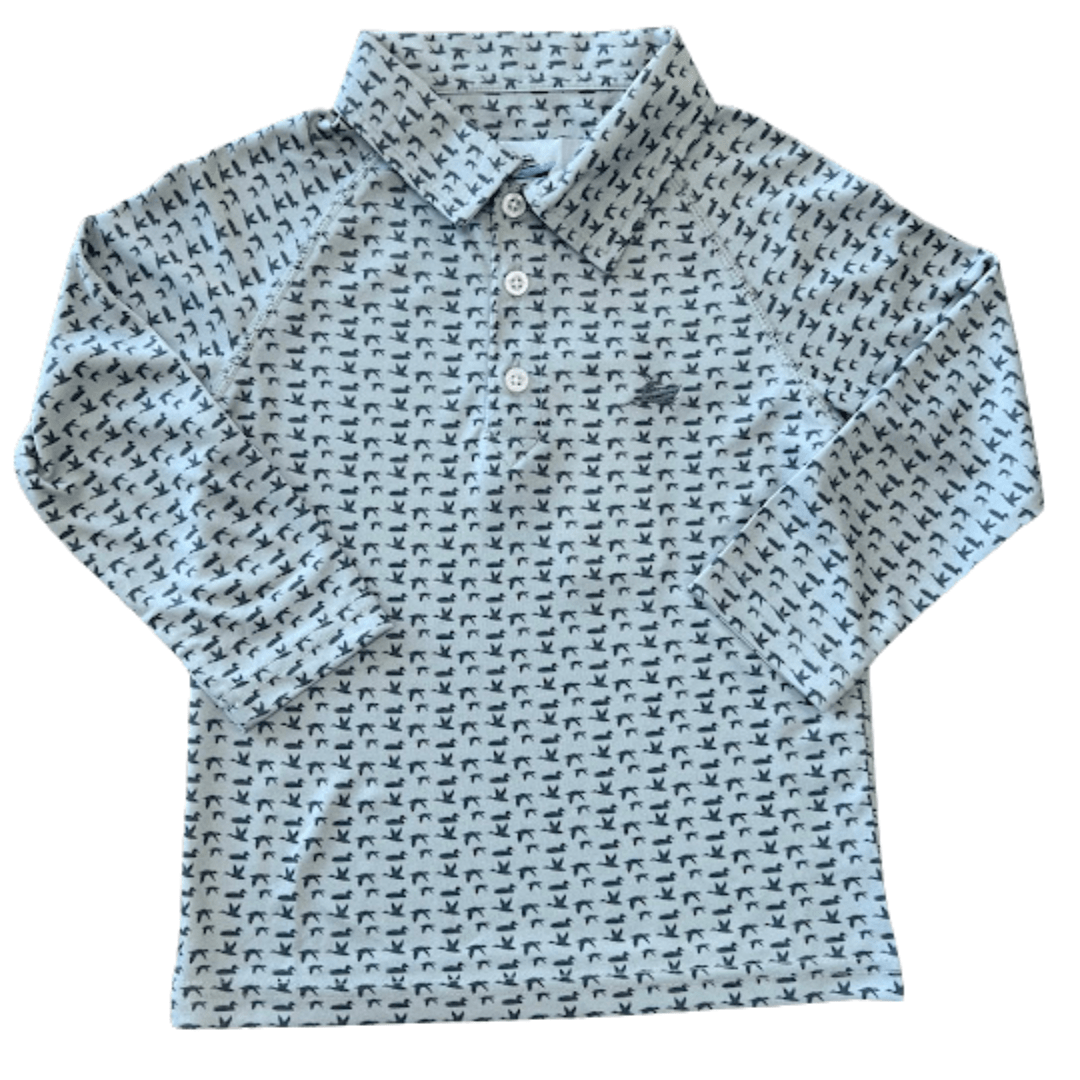 Southbound General Duck Hunting / 2 Toddler Southbound Boys Duck Hunting Long Sleeve Polo