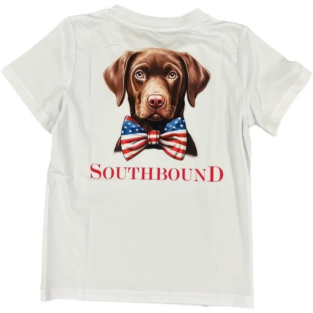 SouthBound Boys Patriotic Lab Performance T-Shirt