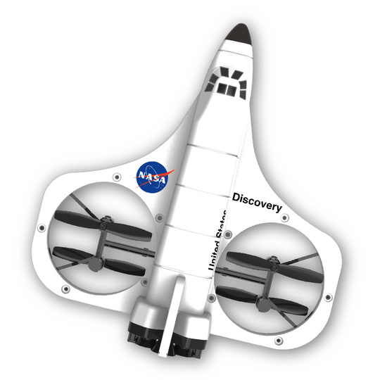 Odyssey Toys Space Shuttle Discovery Drone / Smithsonian