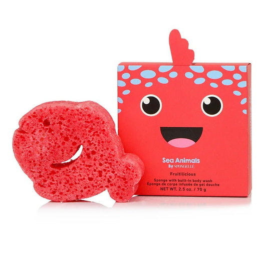 Spongelle Bath Spongelle Farm Animal Sponge Sea Animals Fiona Fish