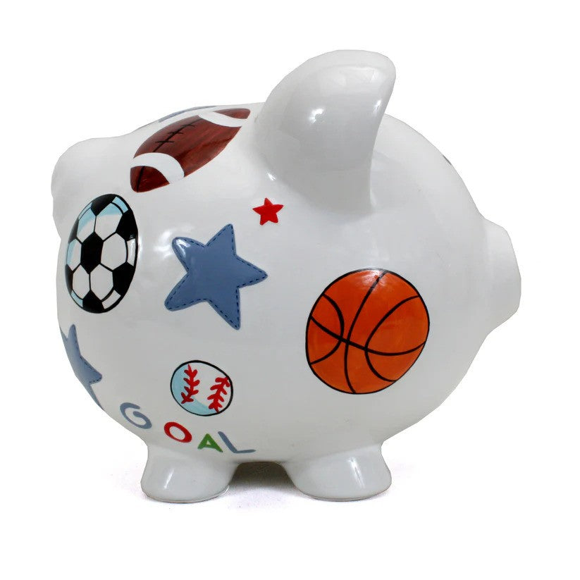 Child To Cherish All Sports Large Piggy Bank