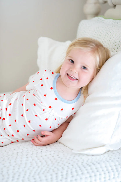 Uptown BabyUptown Baby Red Stars Bamboo DressBabysupermarket