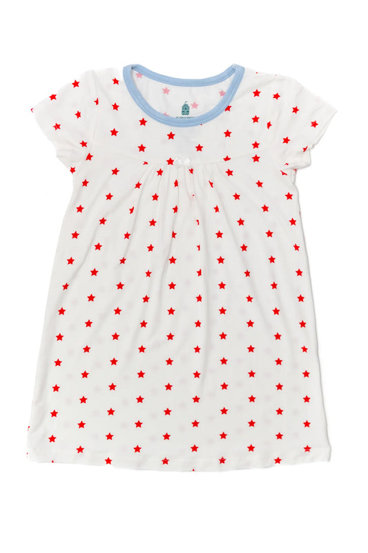 Uptown BabyUptown Baby Red Stars Bamboo DressBabysupermarket
