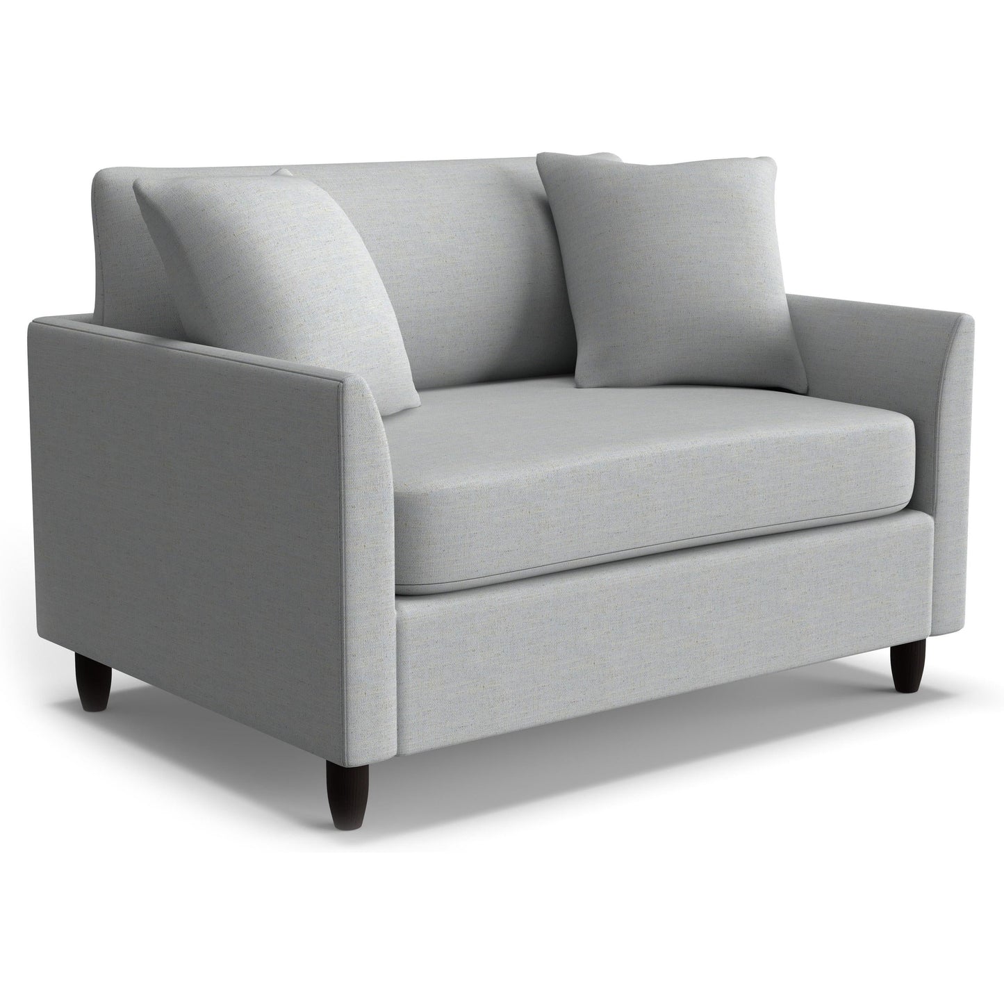 Best Chairs Gliders & Rockers 28562 Oxford / Standard / Espresso Storytime Bayment Chair & A Half with Twin Sleeper