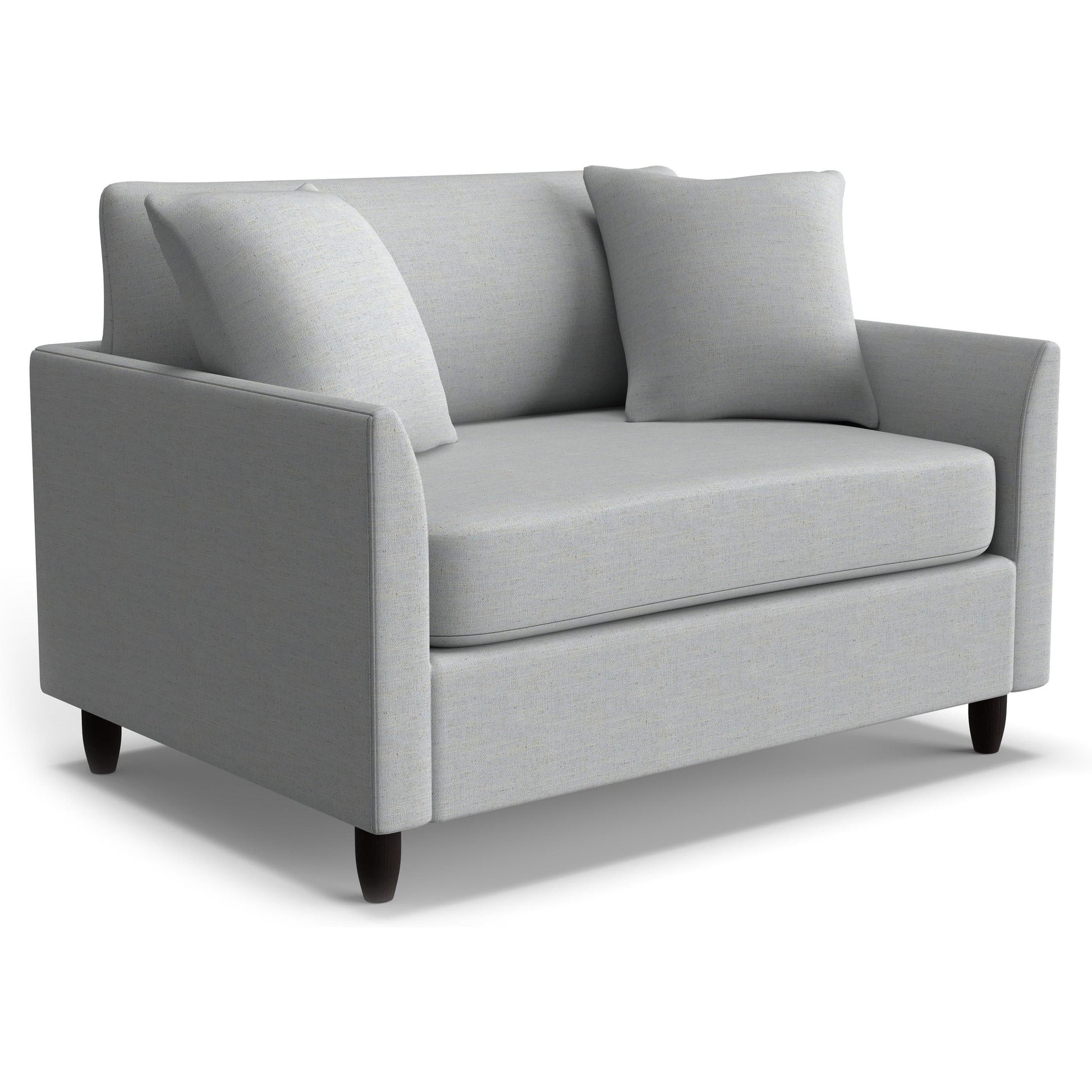 Best Chairs Gliders & Rockers 28562 Oxford / Standard / Espresso Storytime Bayment Chair & A Half with Twin Sleeper