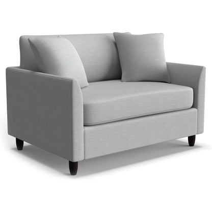 Best Chairs Gliders & Rockers 28562 Oxford / Standard / Espresso Storytime Bayment Chair & A Half with Twin Sleeper