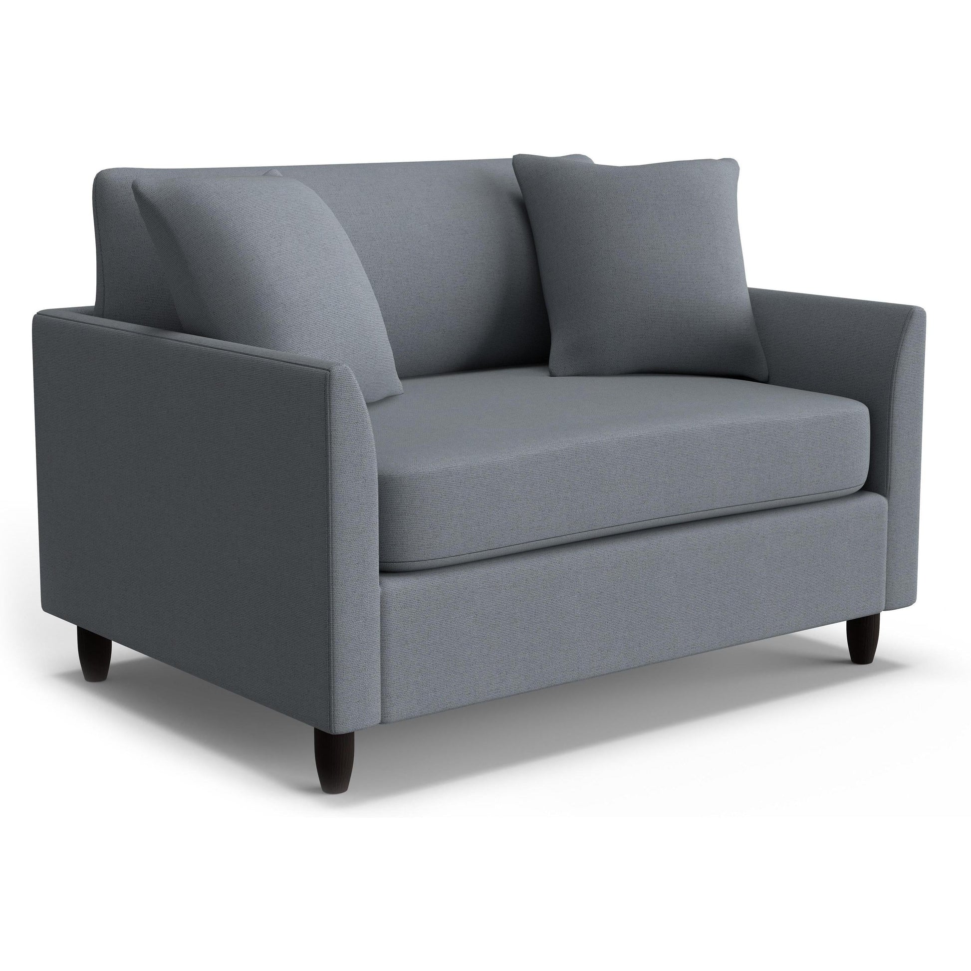 Best Chairs Gliders & Rockers 26942 Cape / Standard / Espresso Storytime Bayment Chair & A Half with Twin Sleeper